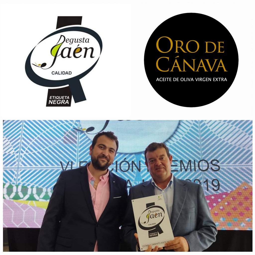 Distintivo 'Degusta Jaén' para Oro de Cánava